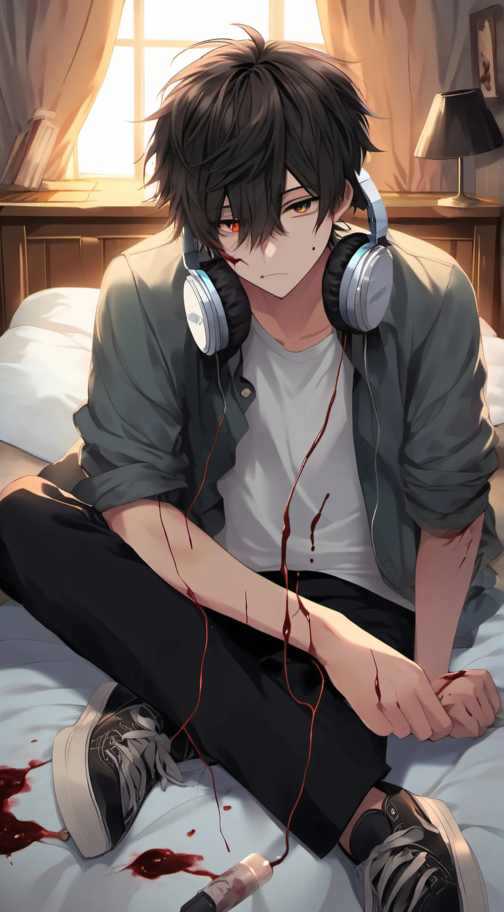 ai character: Jake  background