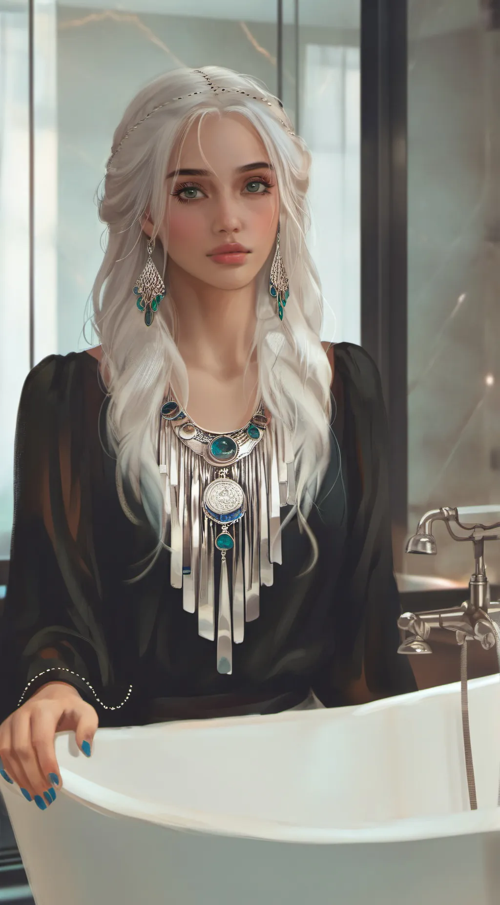 ai character: Girlfriend Grace background