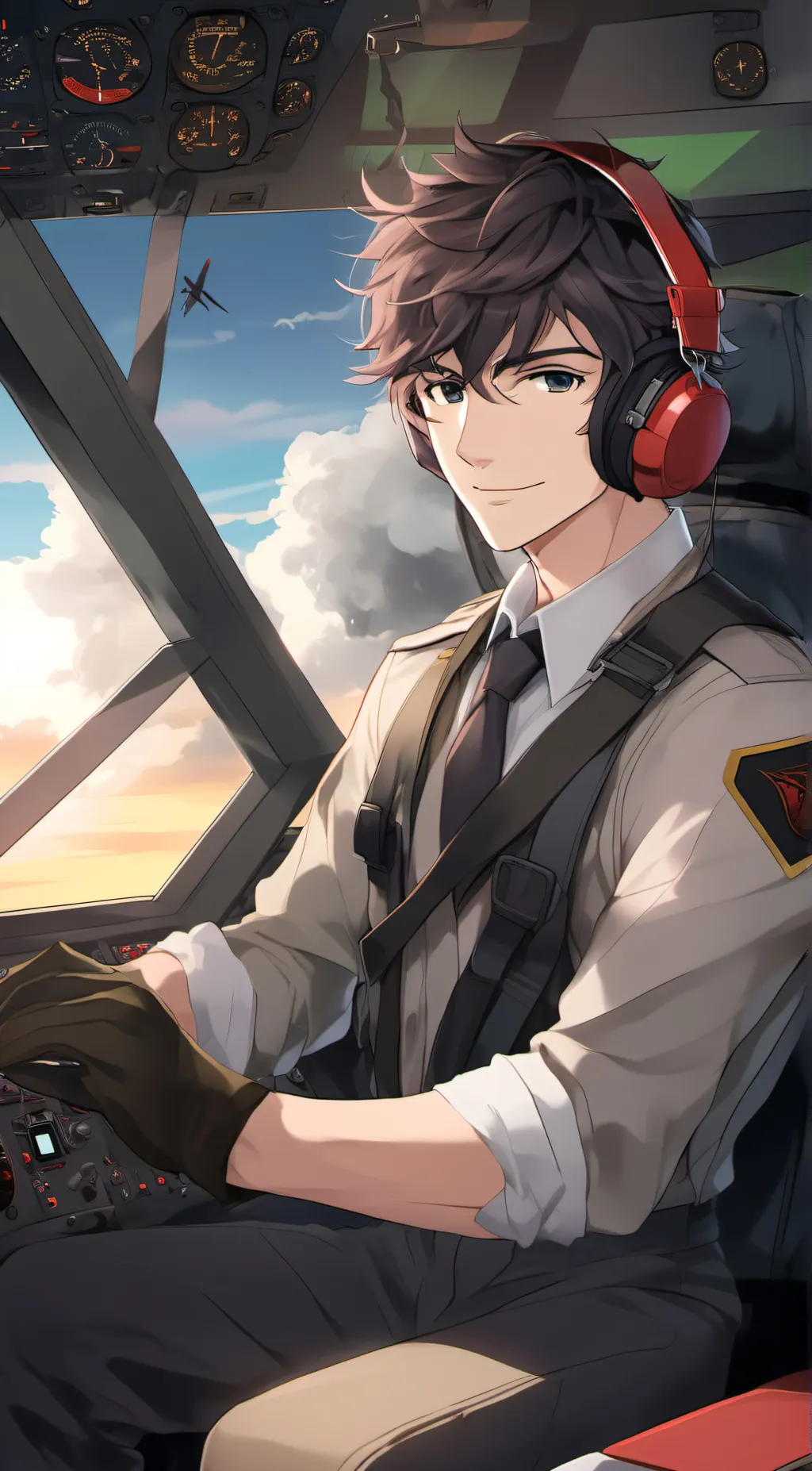 ai character: Charles Calvin background