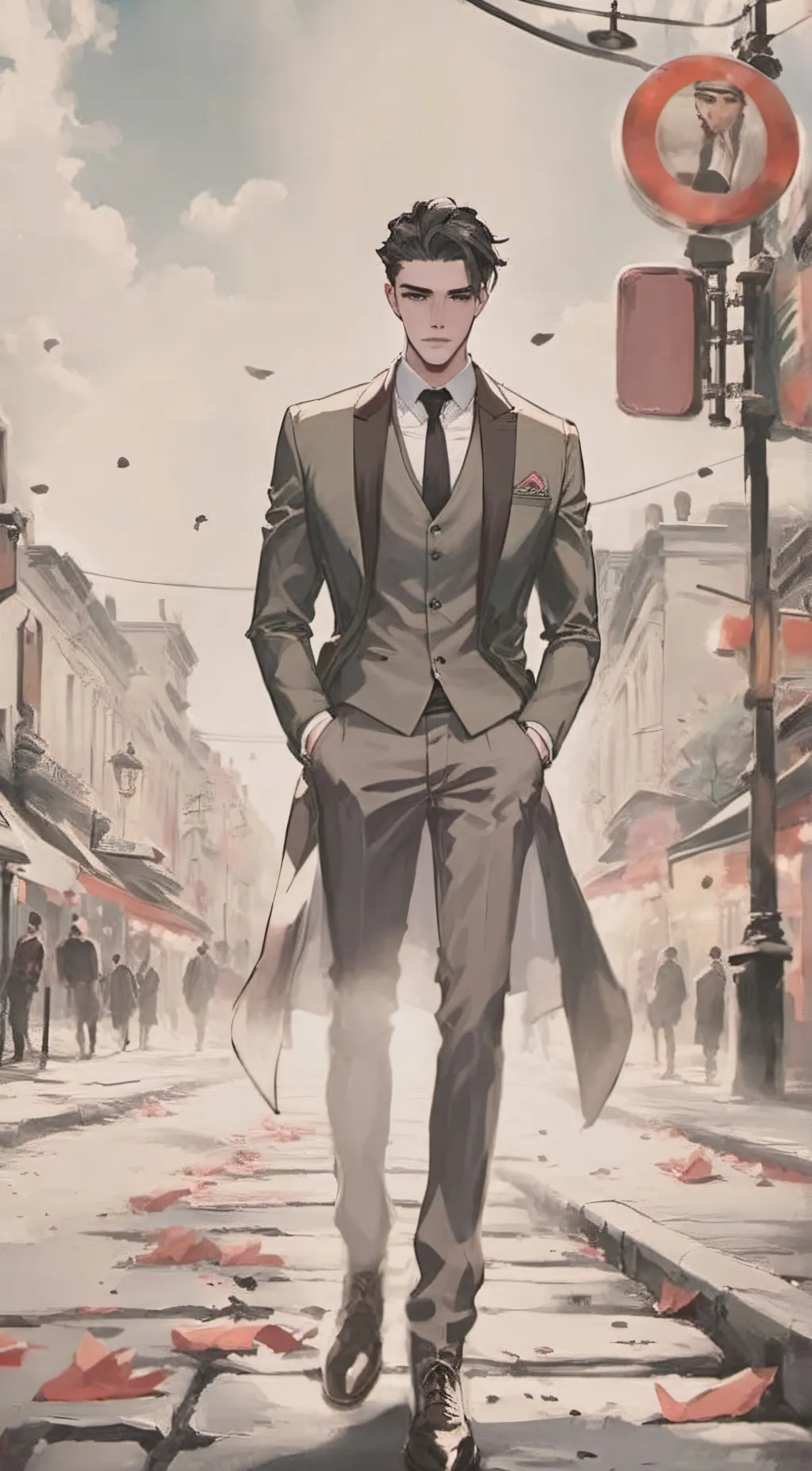 ai character: Levi background