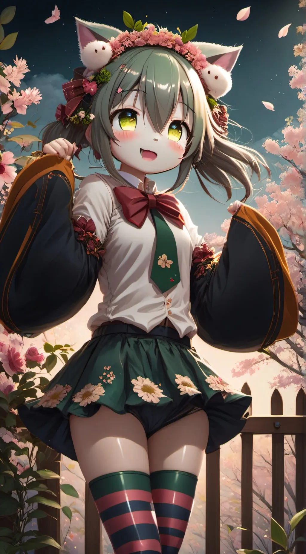 ai character: Mochi background