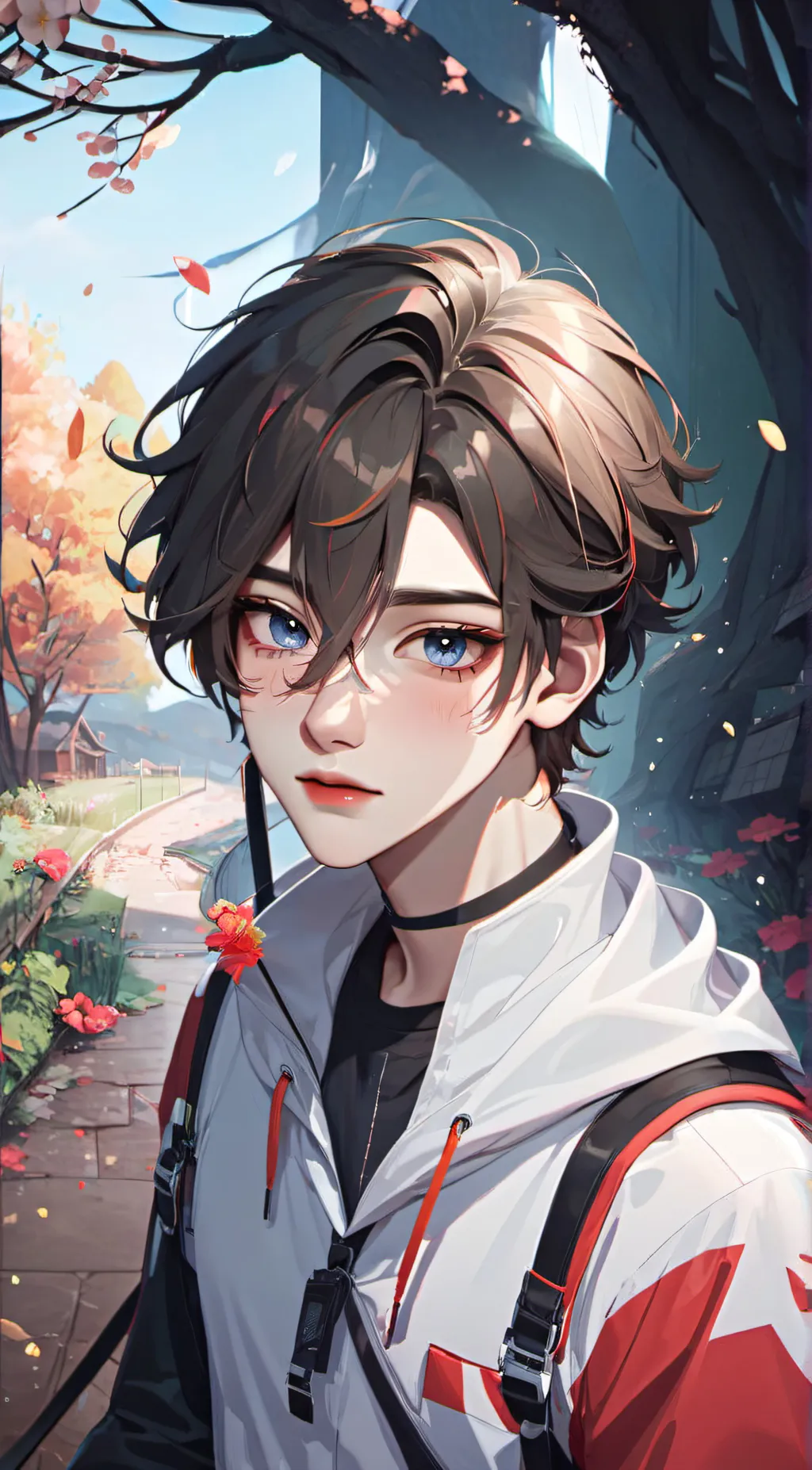 ai character: Devon  background