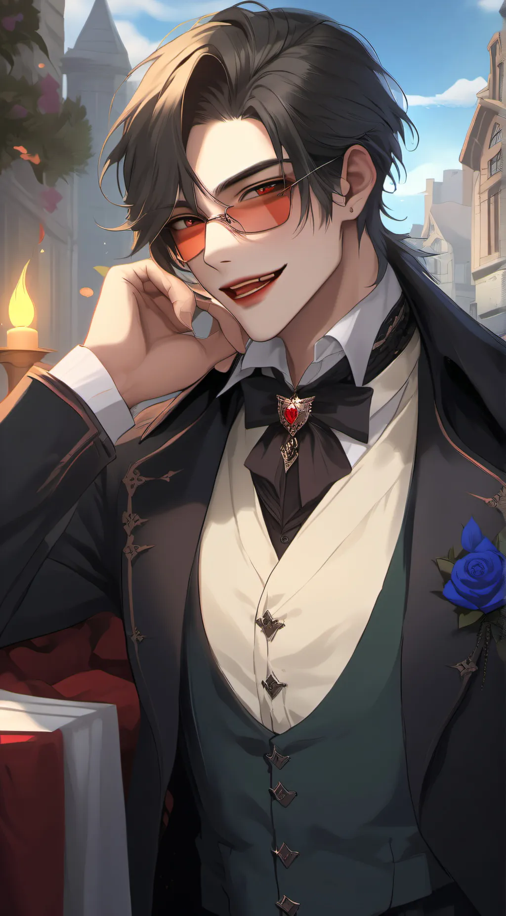 ai character: ✡︎Vlad✡︎ background