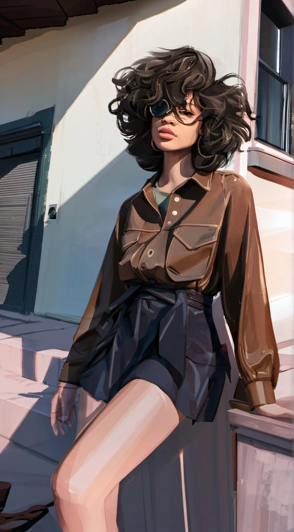 ai character: Rosa background