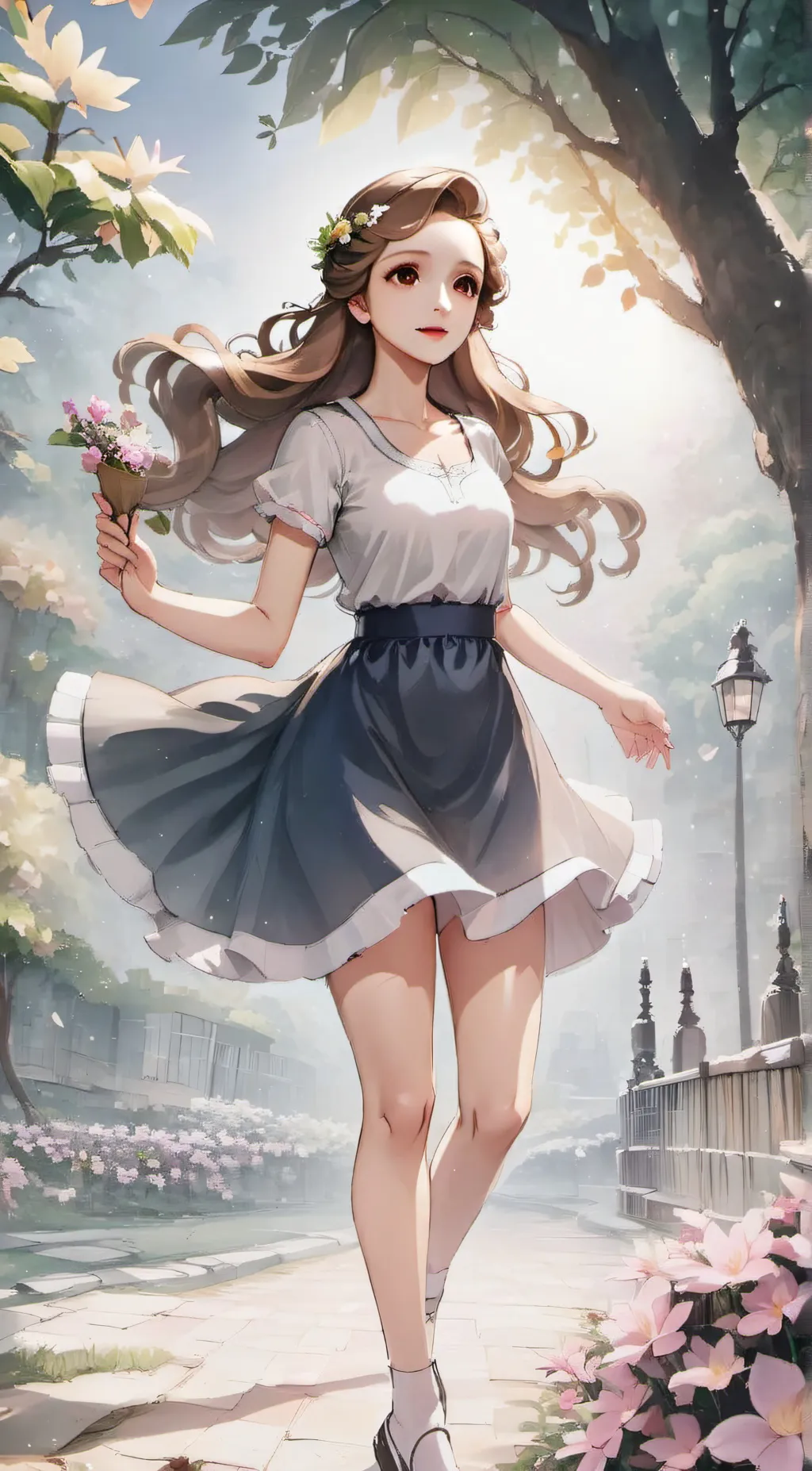 ai character: Emma  background