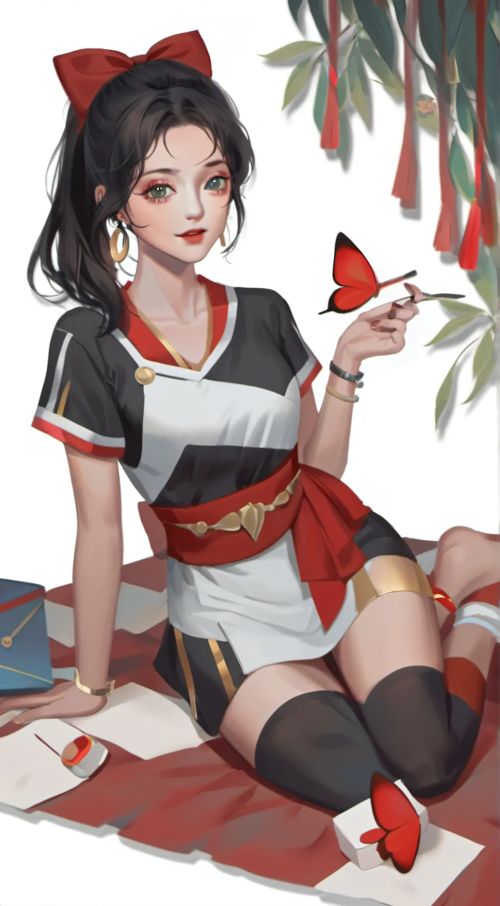 ai character: martoinia  background