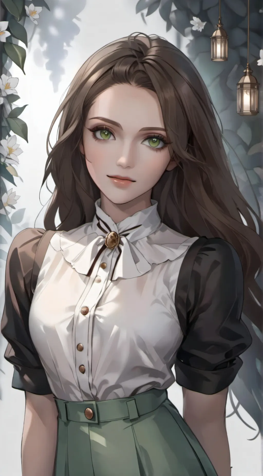 ai character: Courtney background