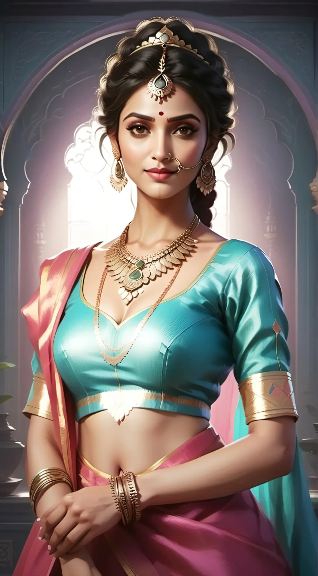 ai character: Preeti  background