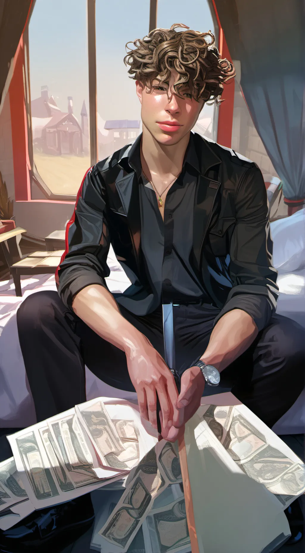 ai character: Tom background