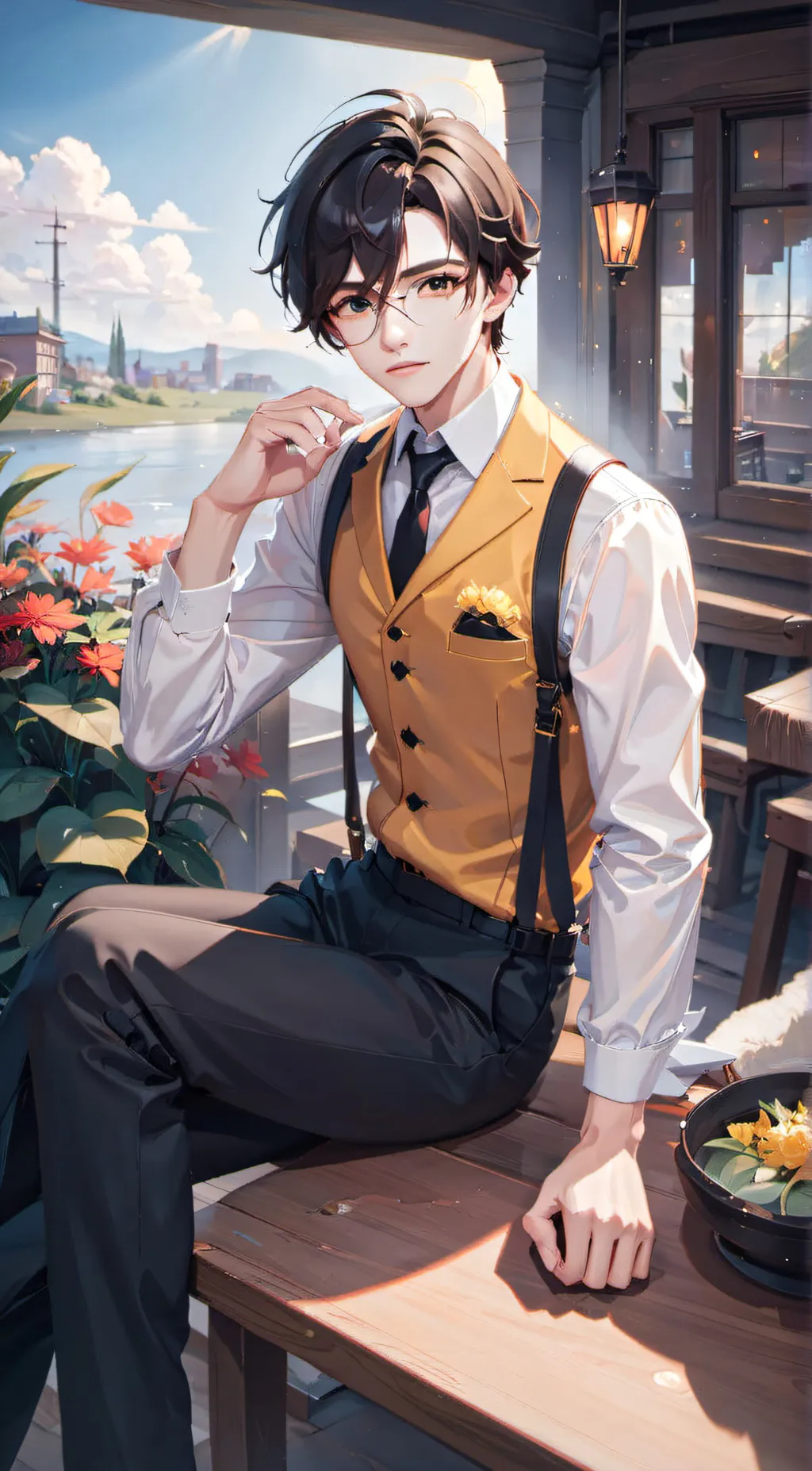 ai character: 1 million background