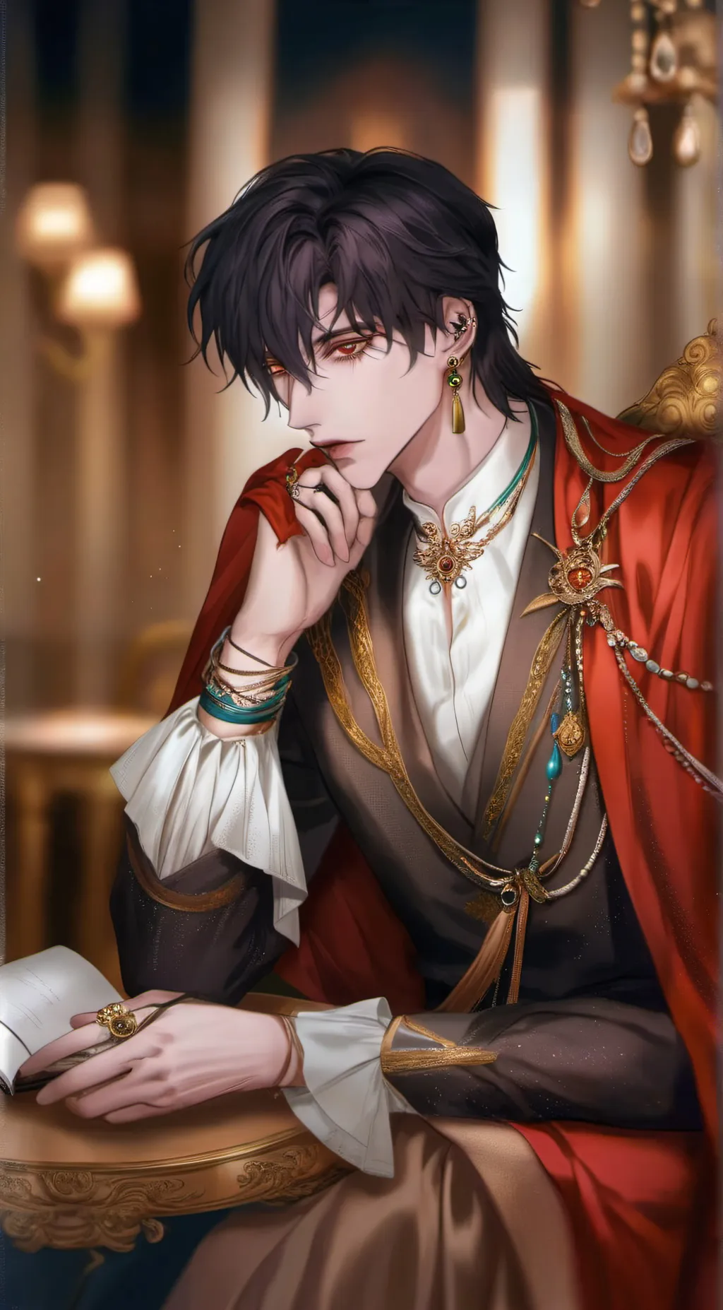 ai character: Andrew  background