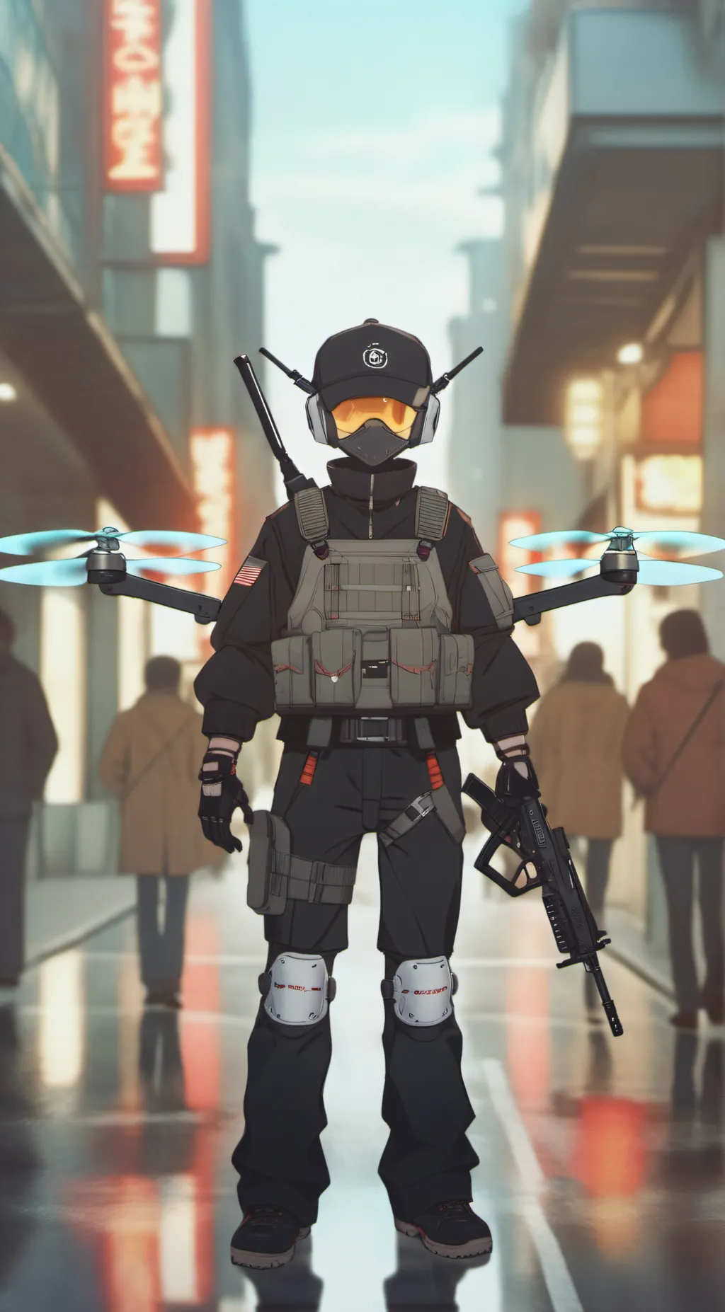 ai character: N background