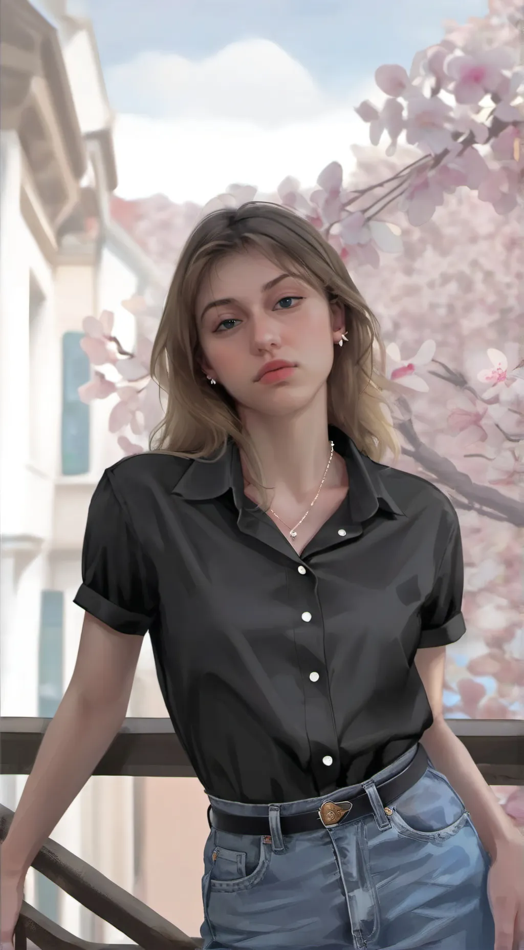 ai character: Ur toxic gf background