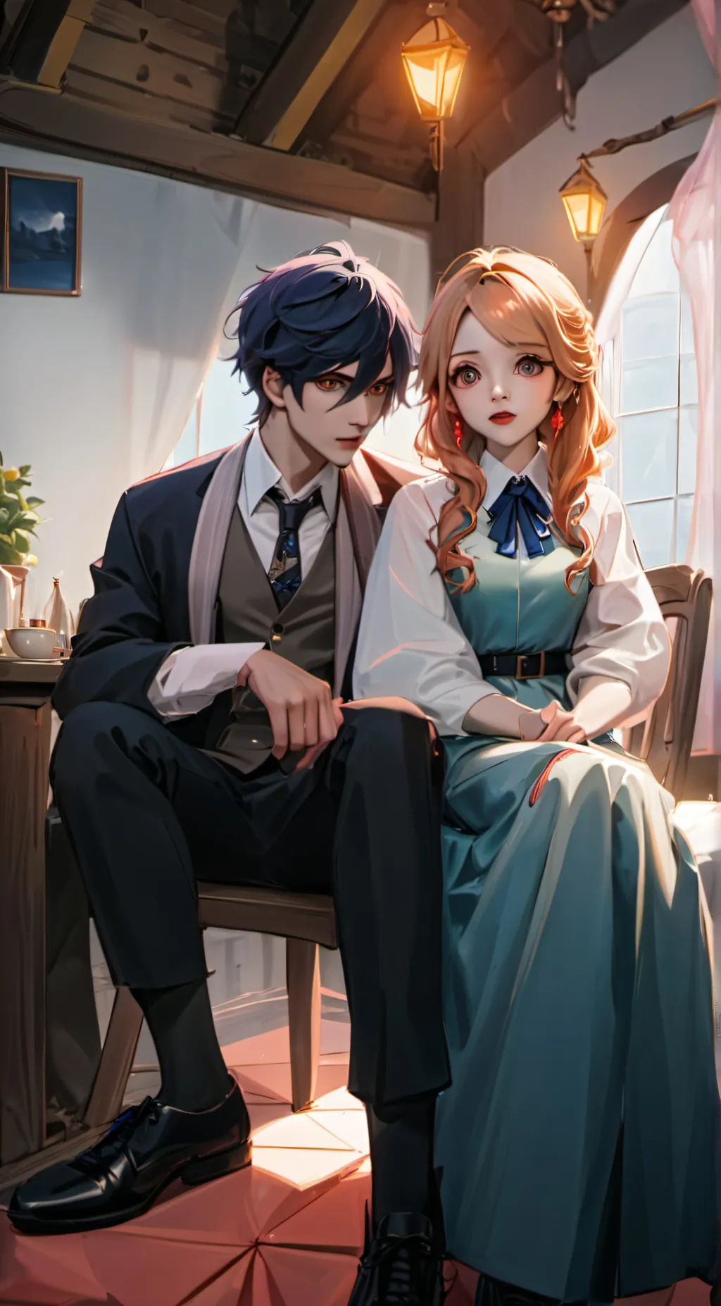 ai character: Nike  background