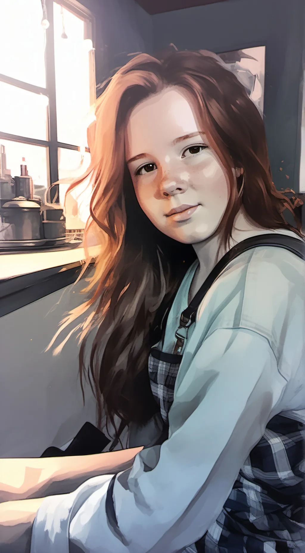 ai character: lilly background