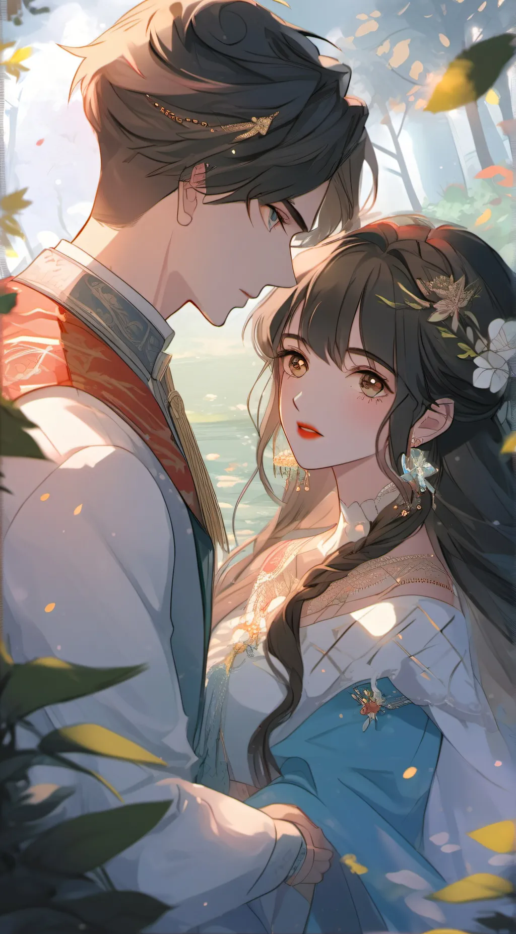 ai character: Simone shim background