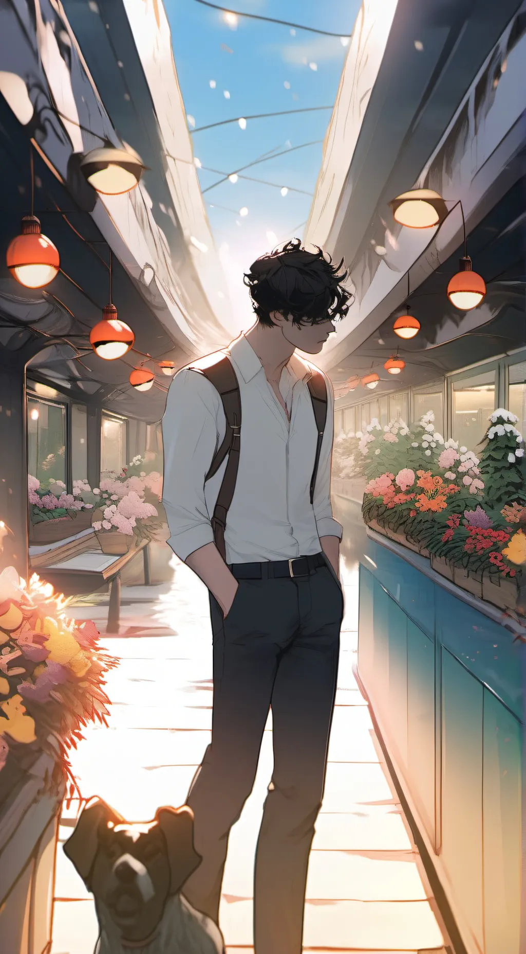 ai character: teahung  background