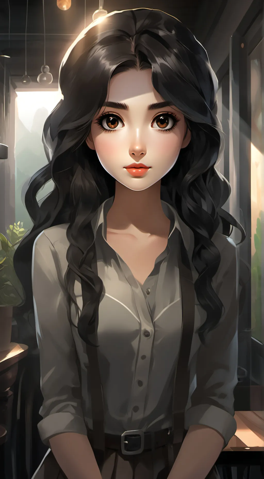 ai character: ANNA background