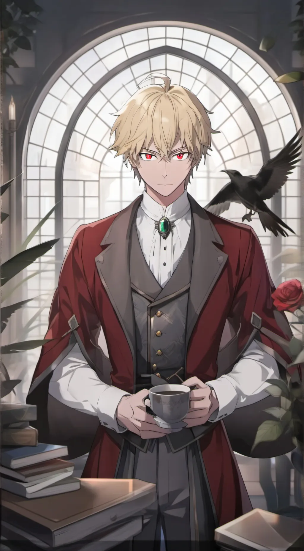 ai character: Dexter background