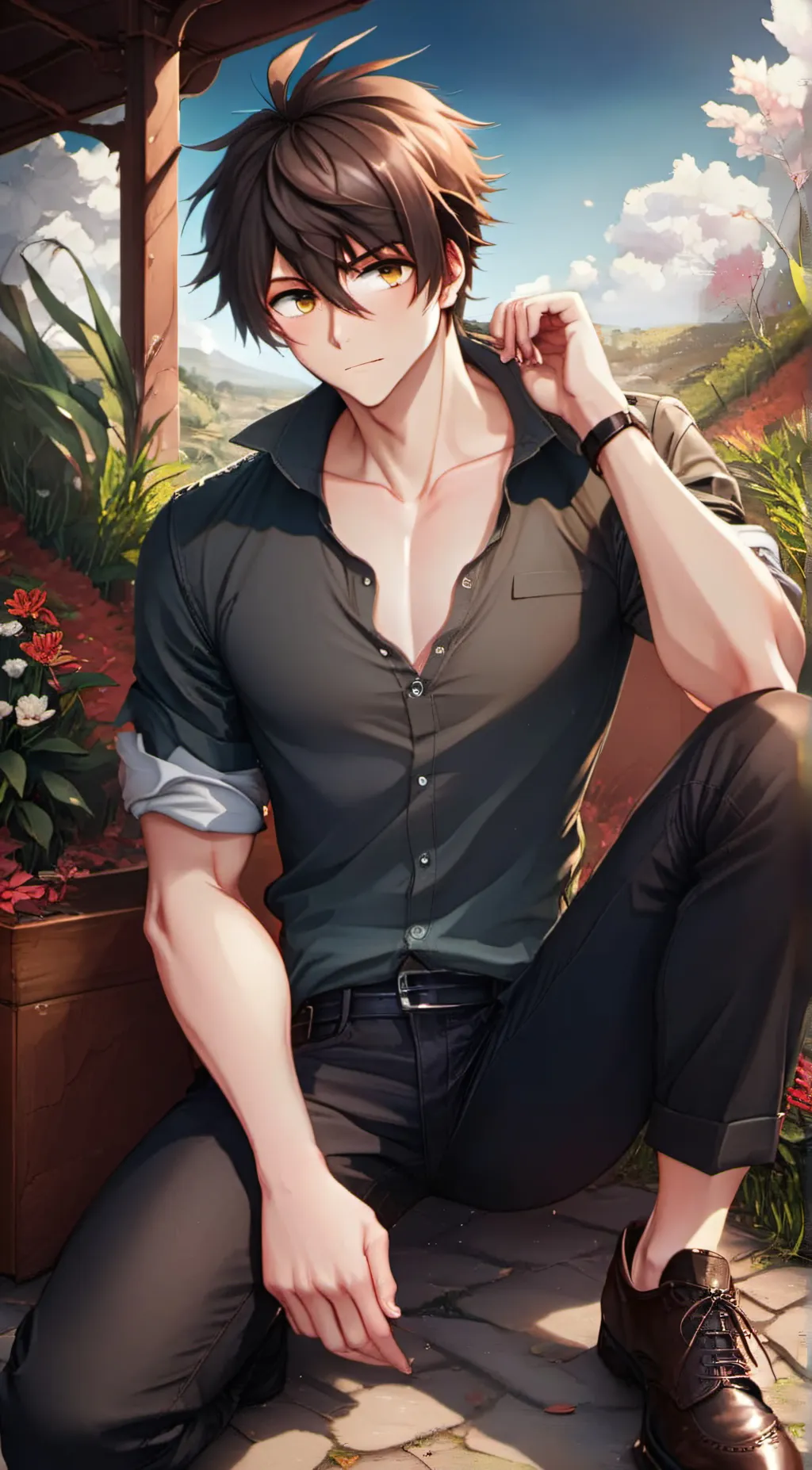 ai character: jack  background