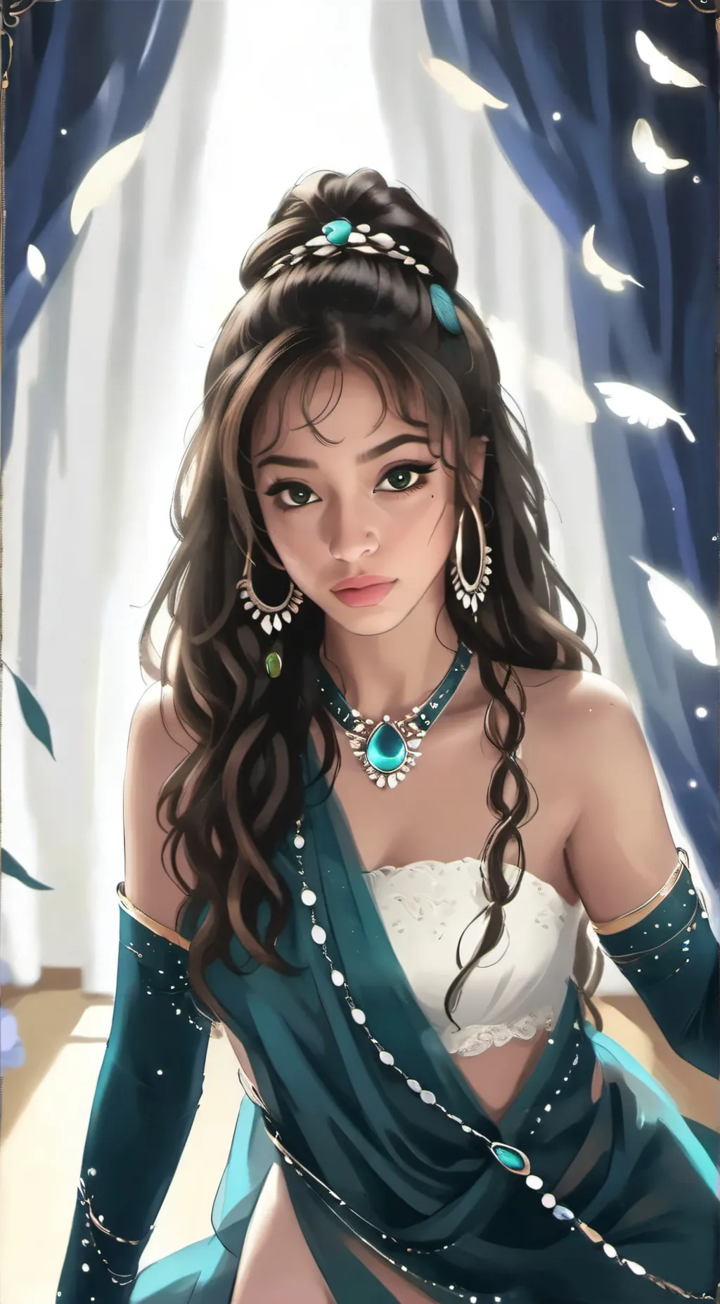 ai character: aria background