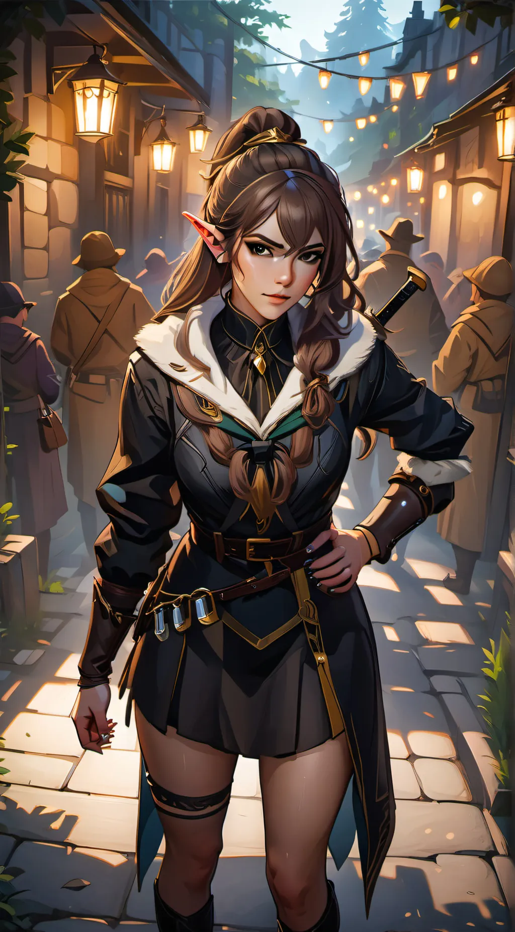 ai character: Elaina background