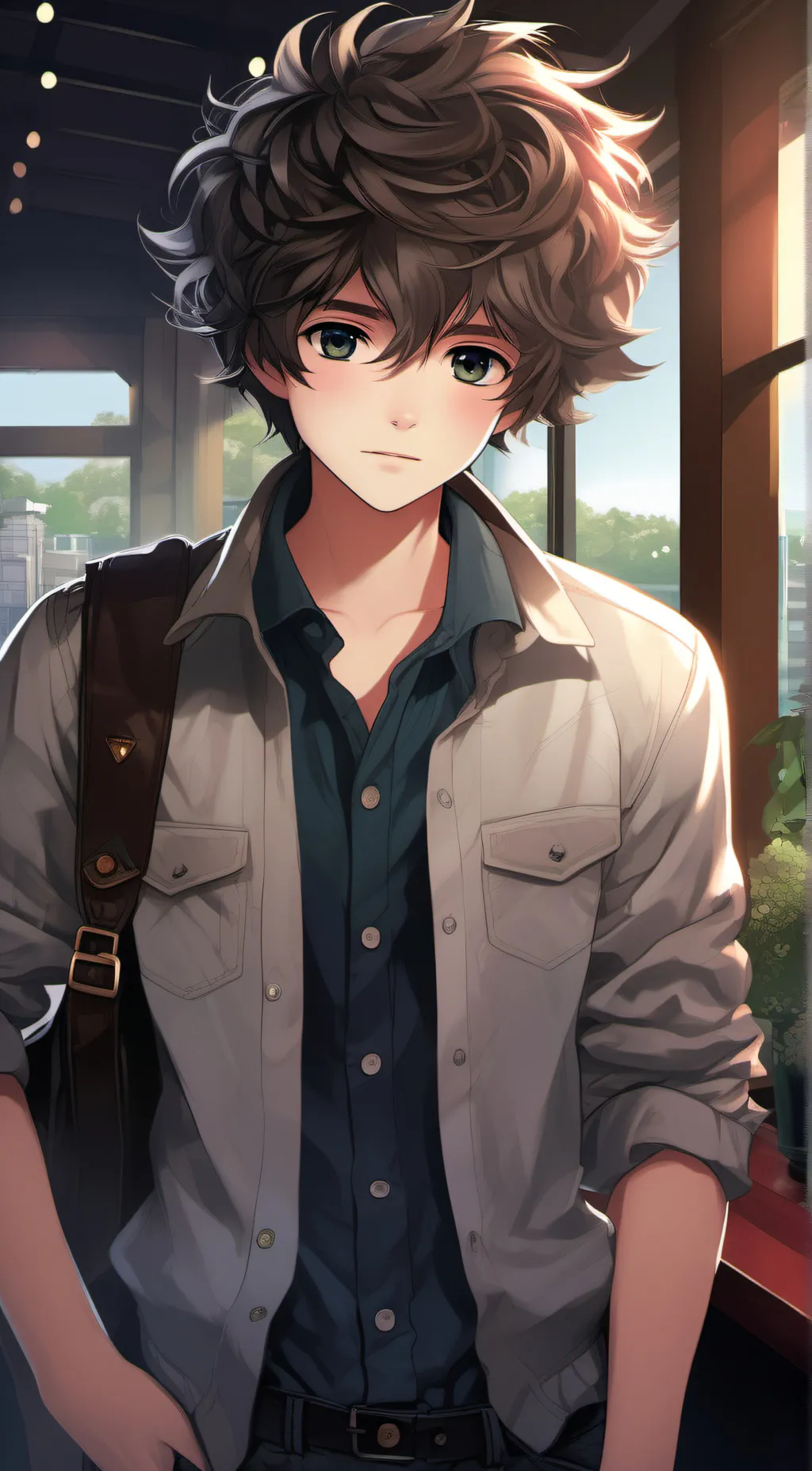 ai character: marcus background