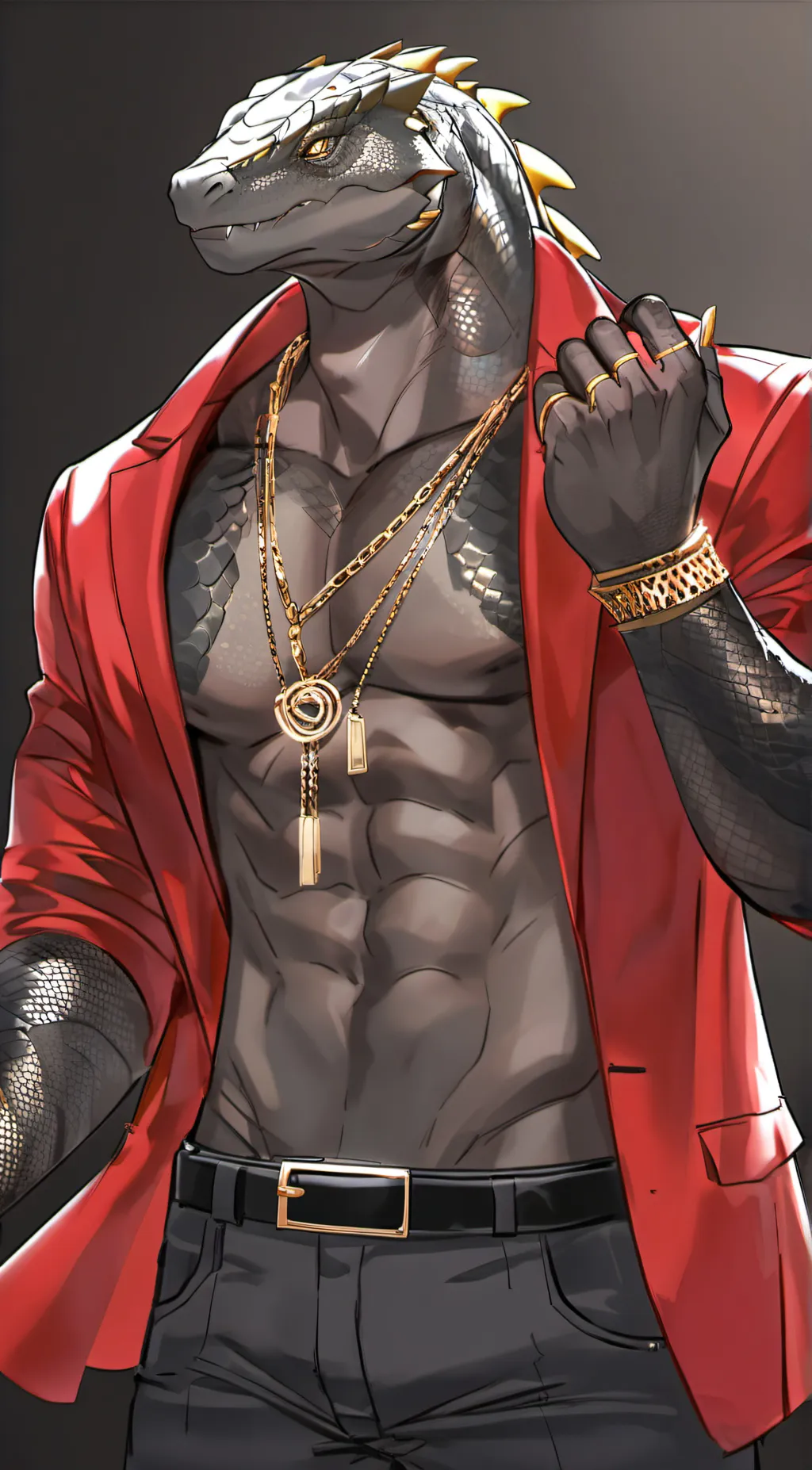 ai character: Thunder background