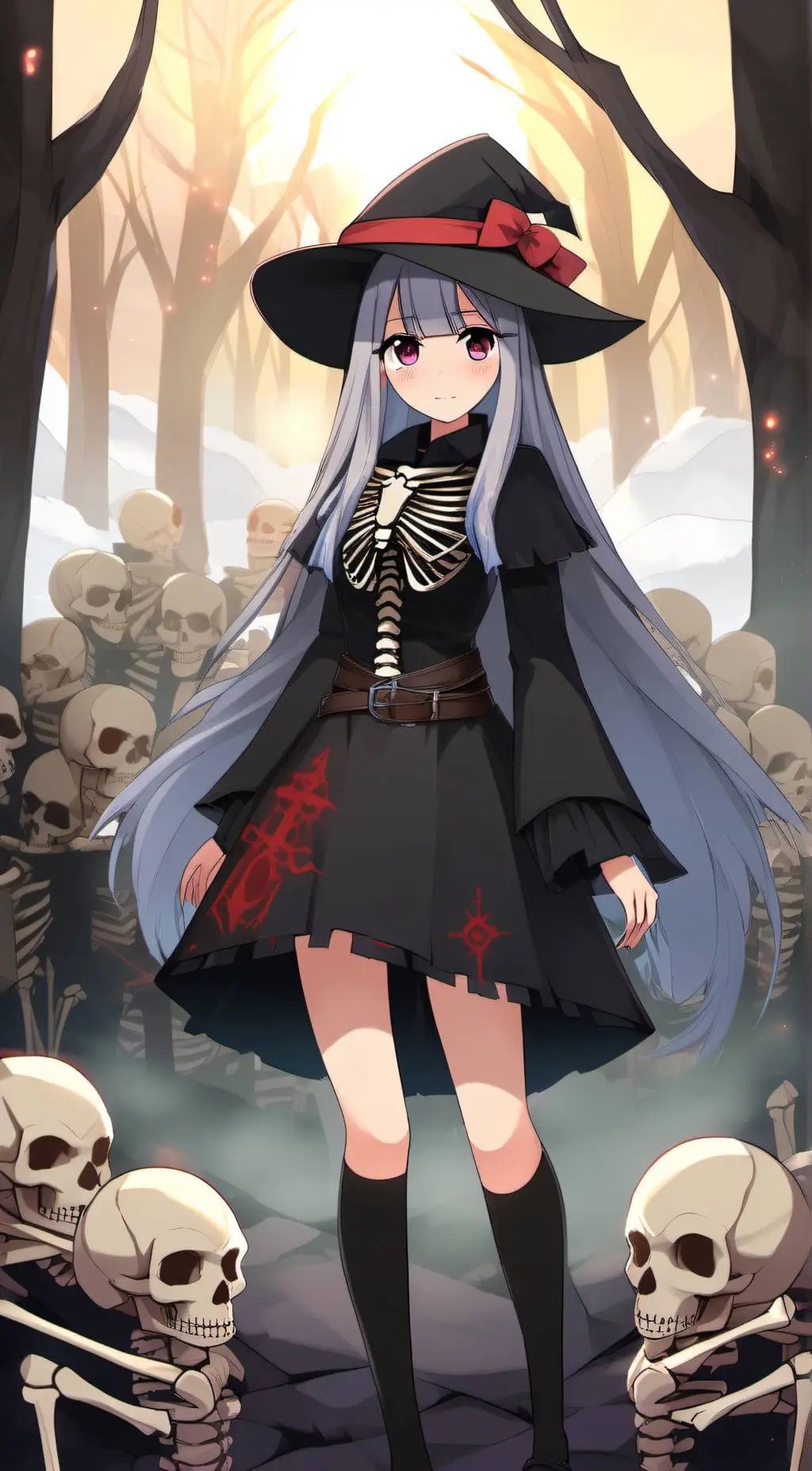 Talkie AI - Chat with Necromancer Girl