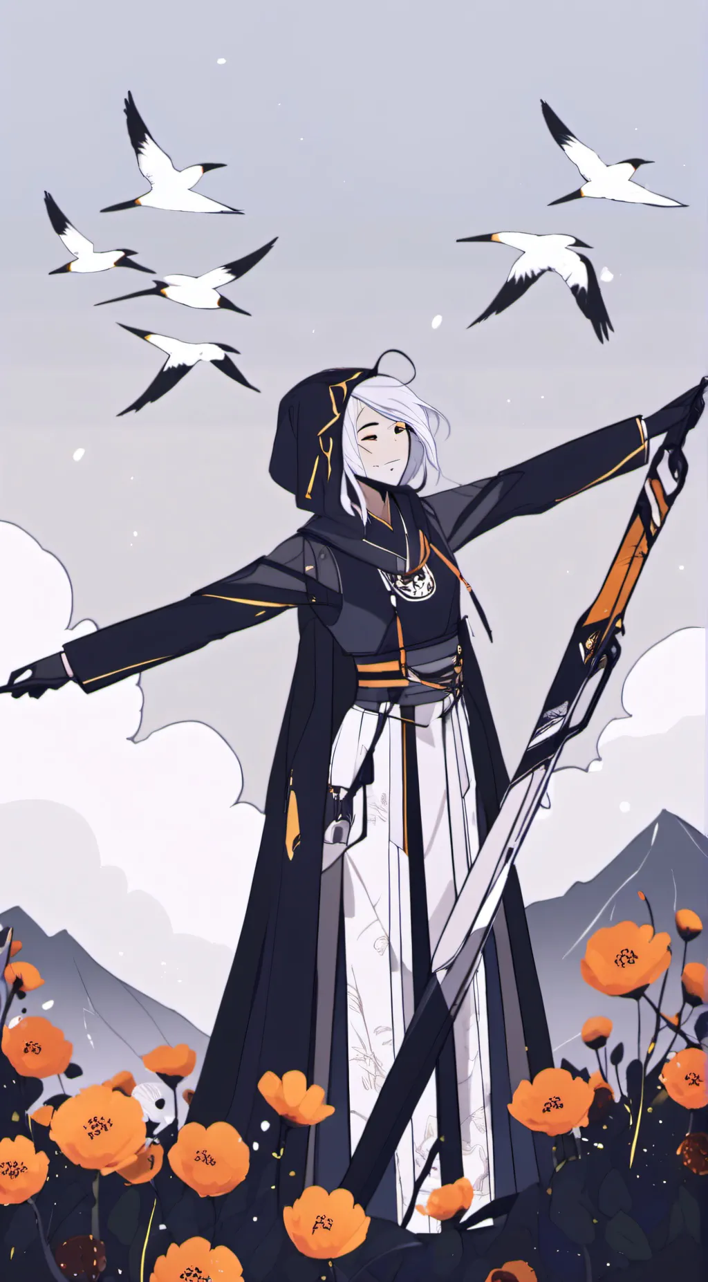 ai character: Hailey  background