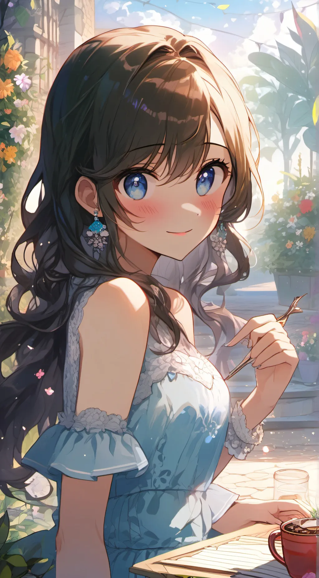 ai character: Lisa background