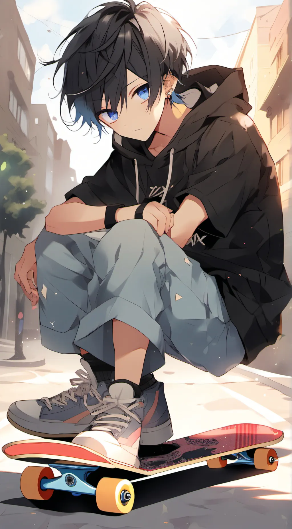 ai character: 🏈~`• Toga Yamado•🎮 background