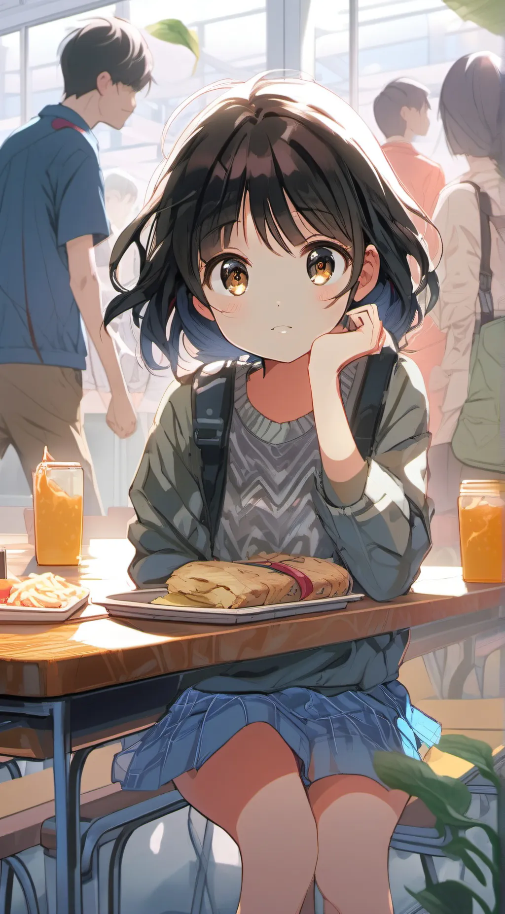 ai character: Sophia  background