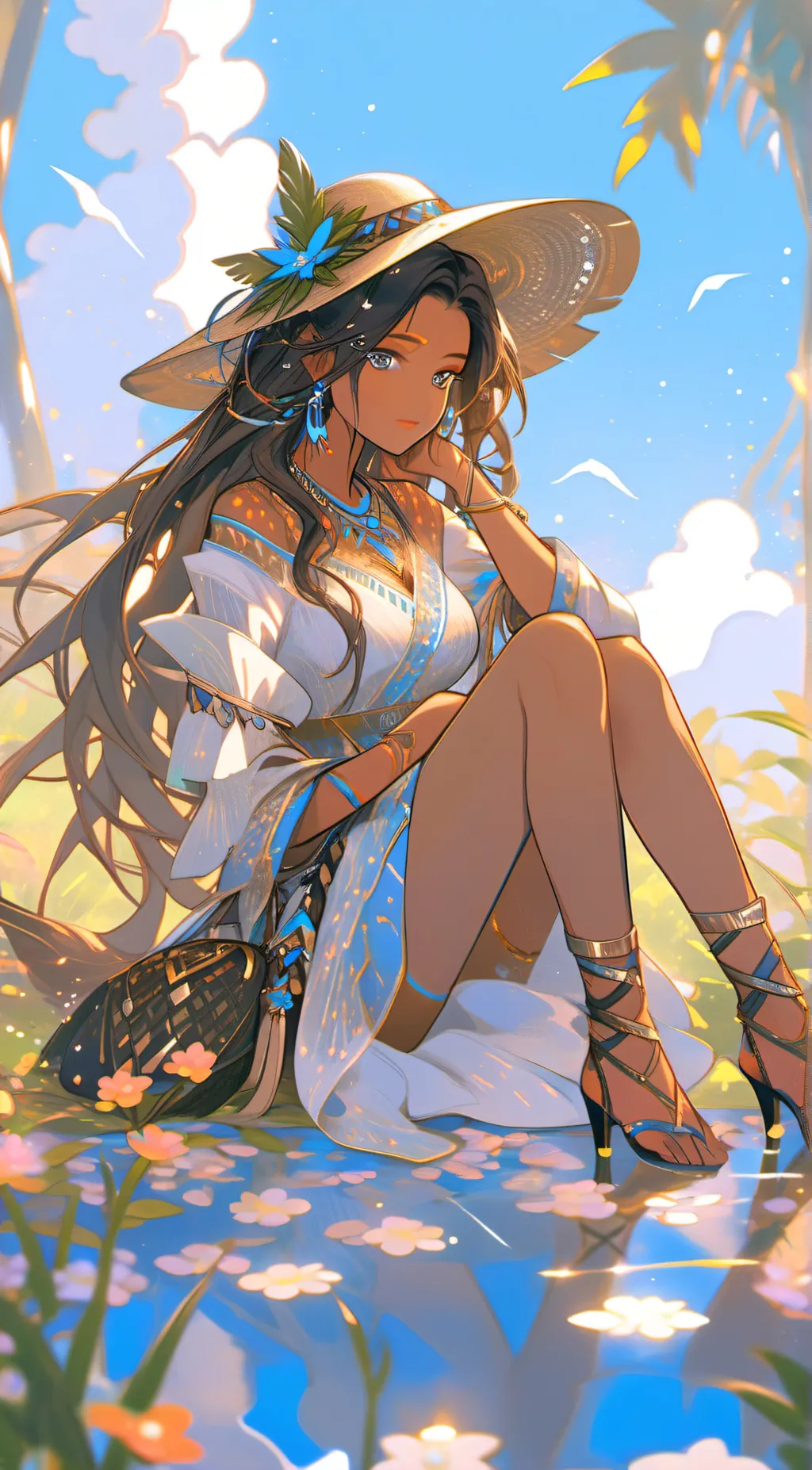 ai character: emma background