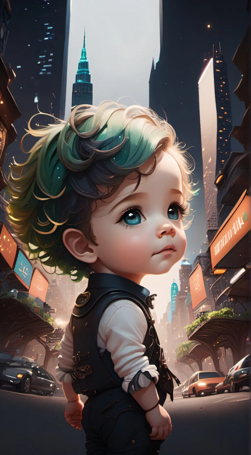 ai character: deku background