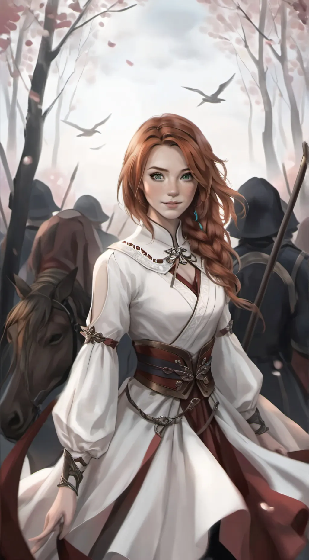 ai character: Blair background