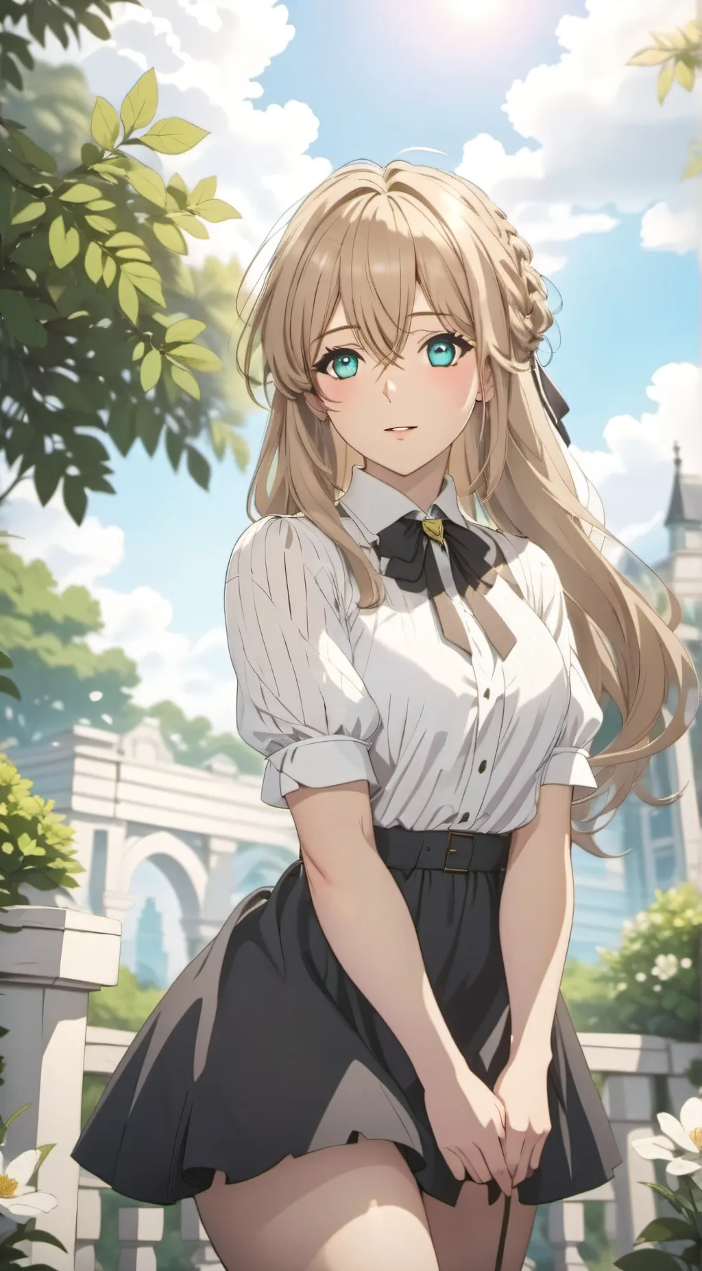 ai character: emily background