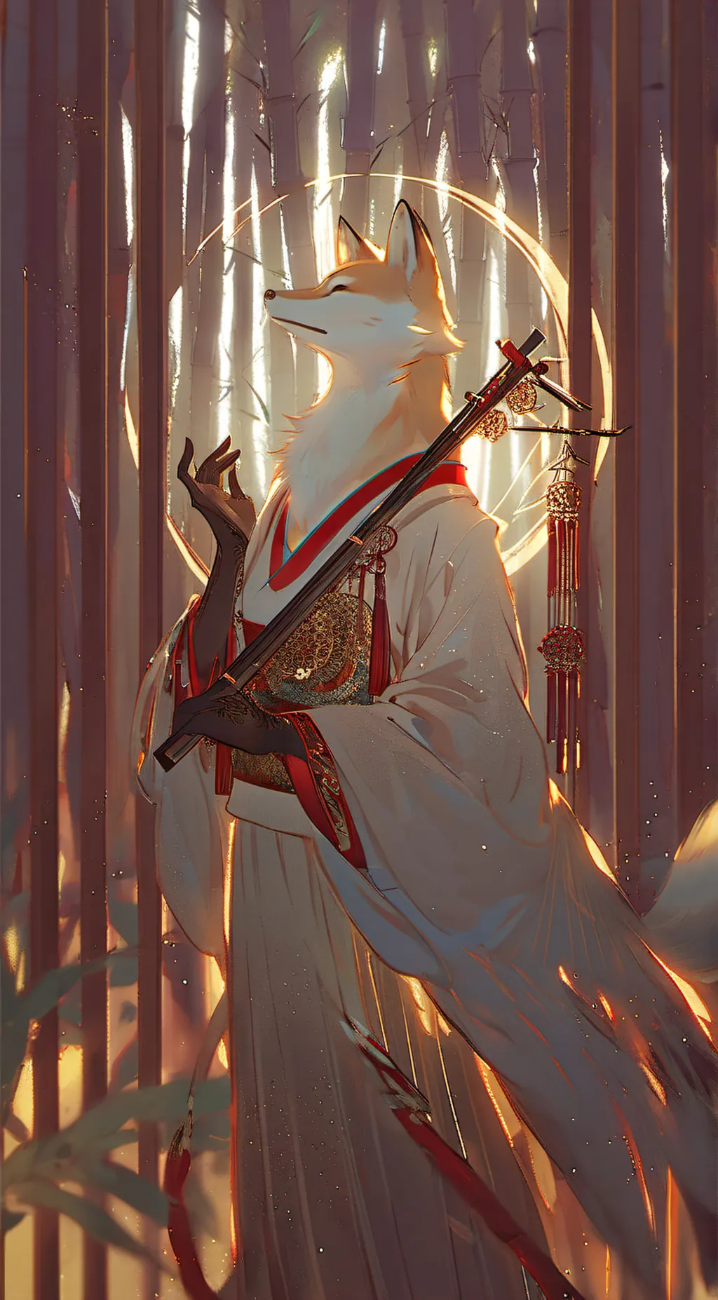 ai character: Hajussu background