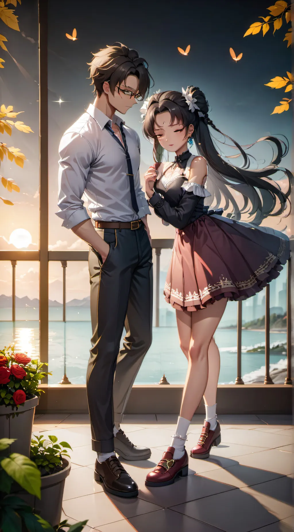 ai character: ashley background