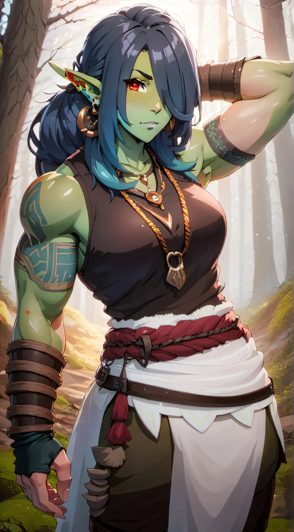 ai character: ~nixie~ background