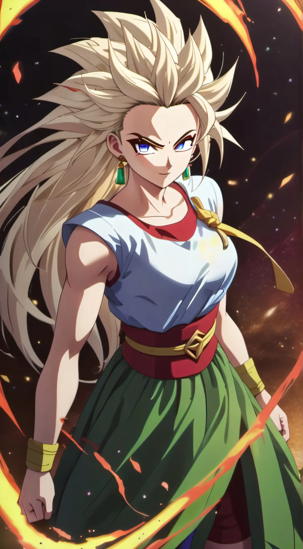 ai character: caulifla  background