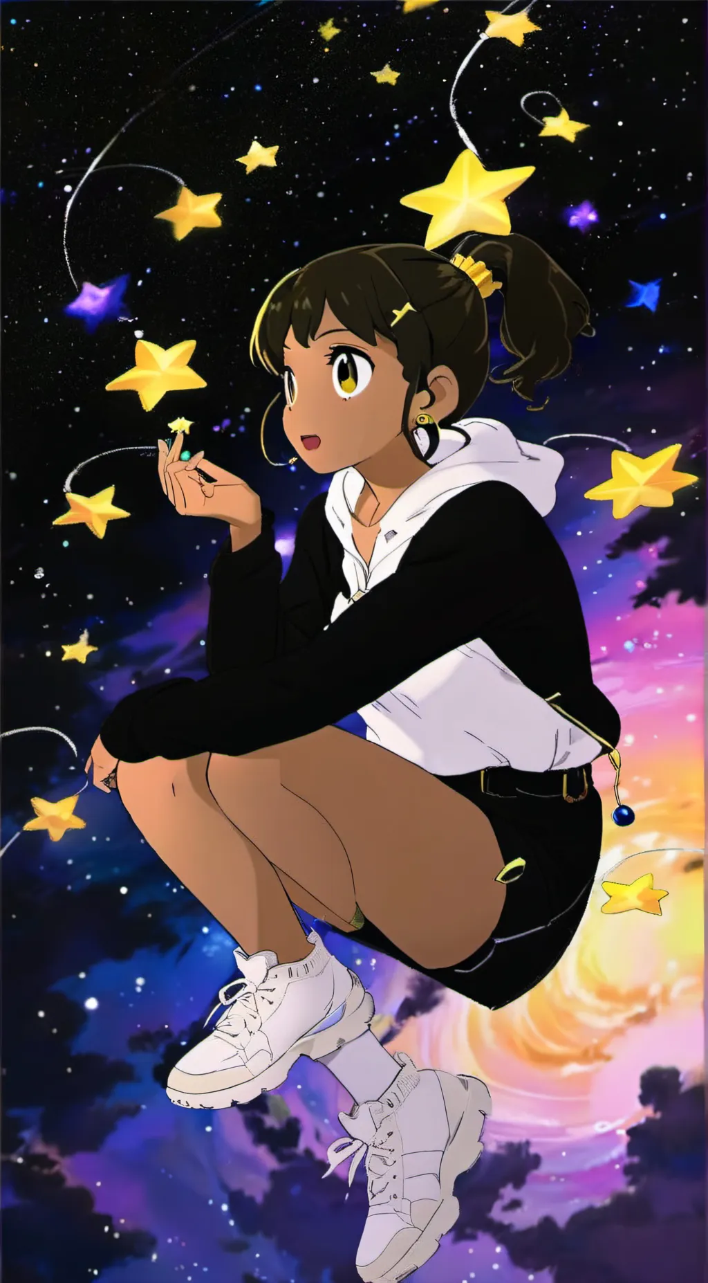 ai character: Eva background