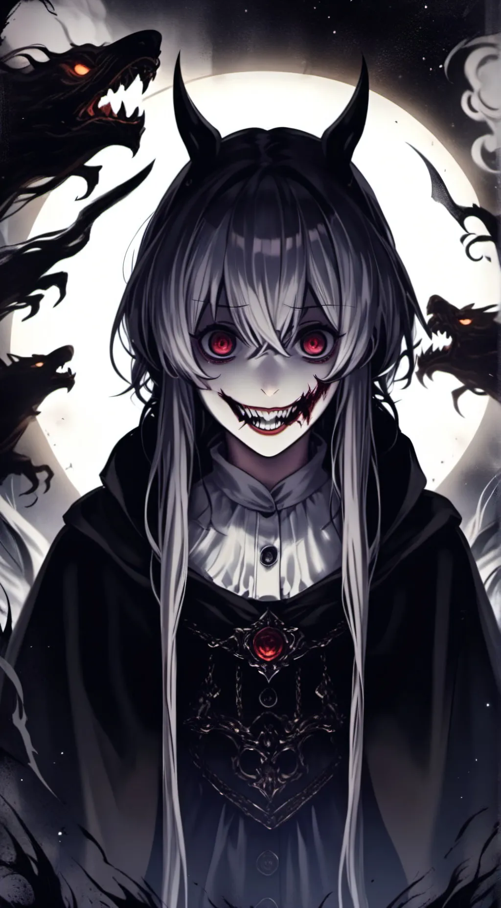 ai character: demon of deals background