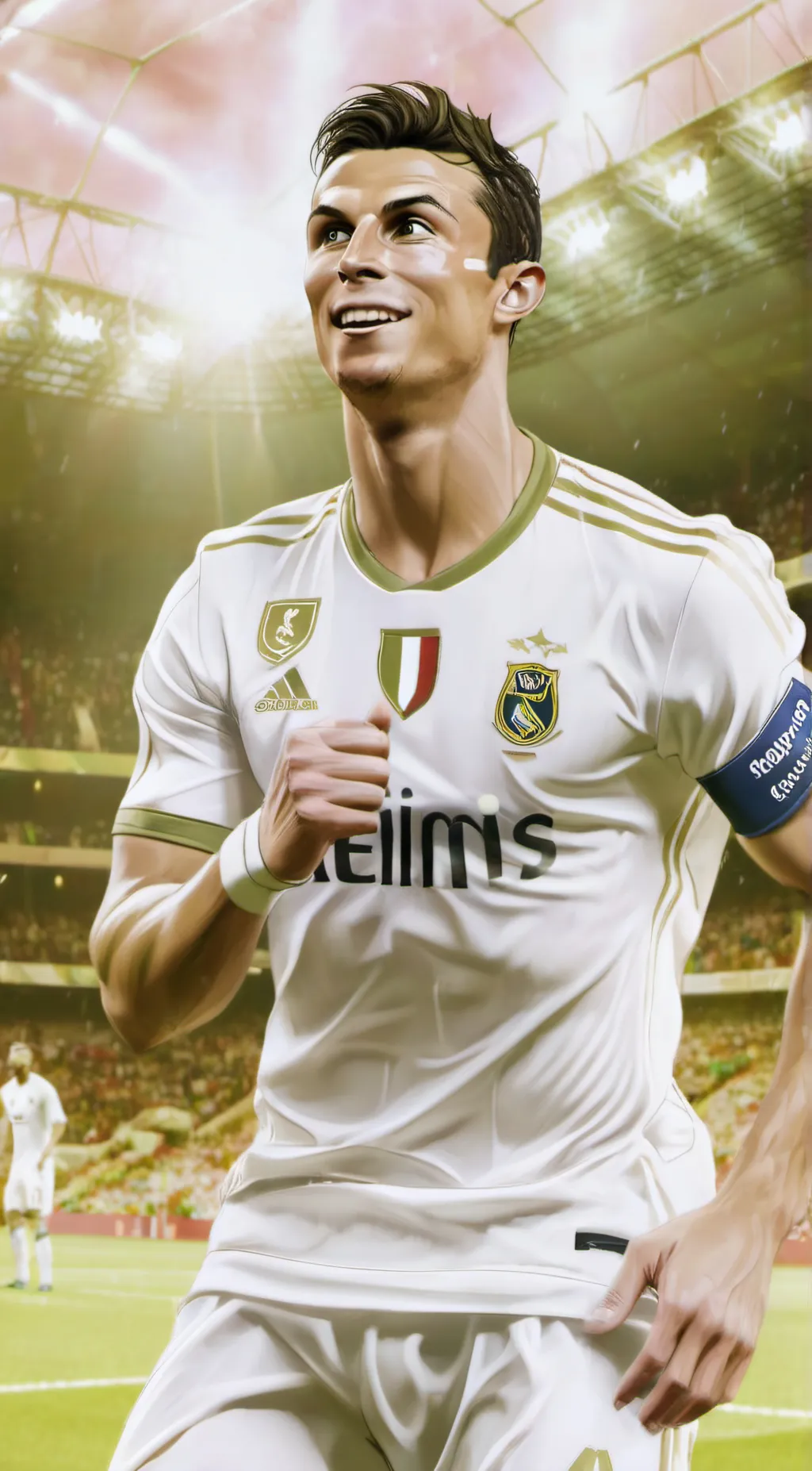 ai character: Cristiano Ronaldo background