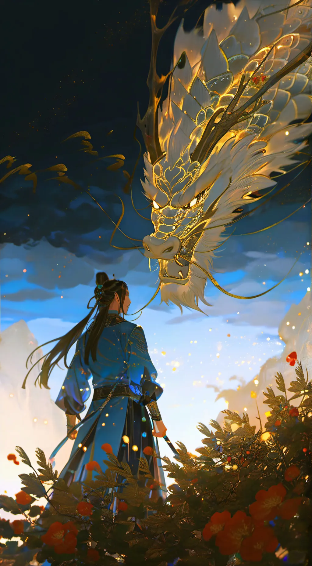 ai character: Loong background