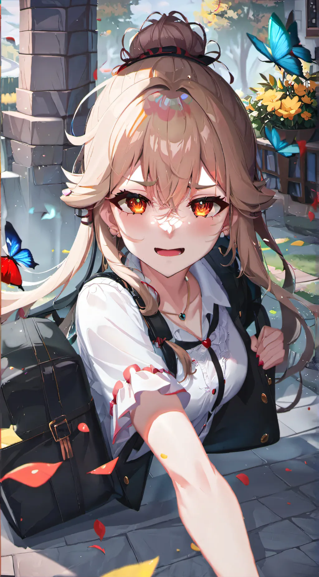 ai character: Izzy background