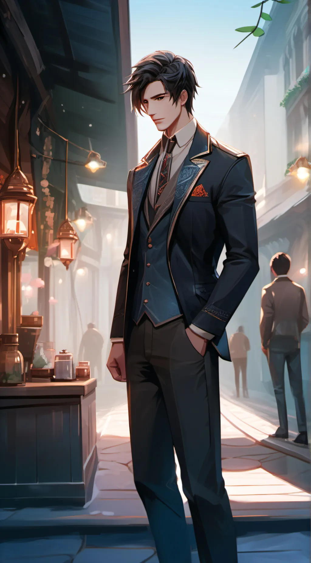 ai character: Mason background