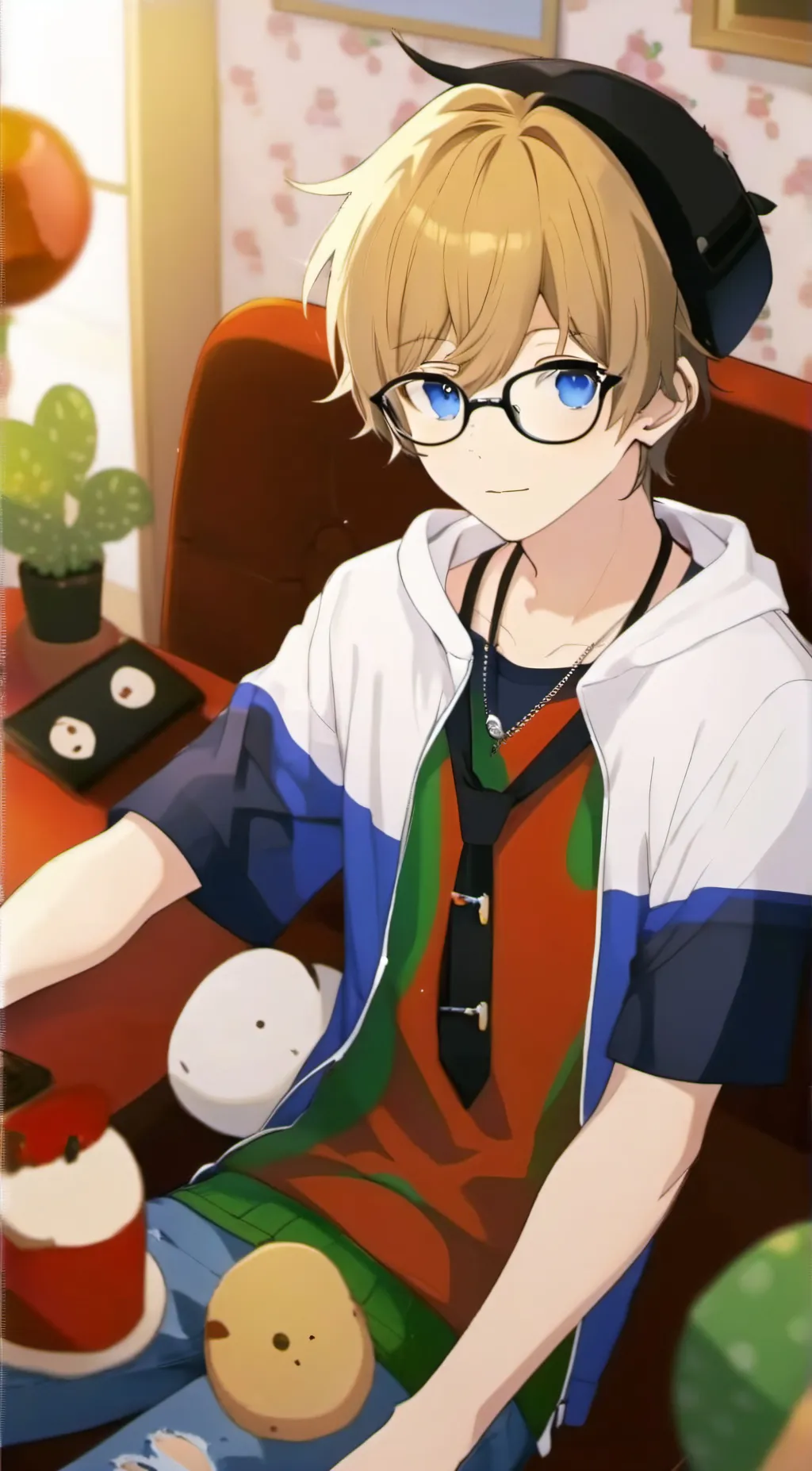 ai character: Aaron background