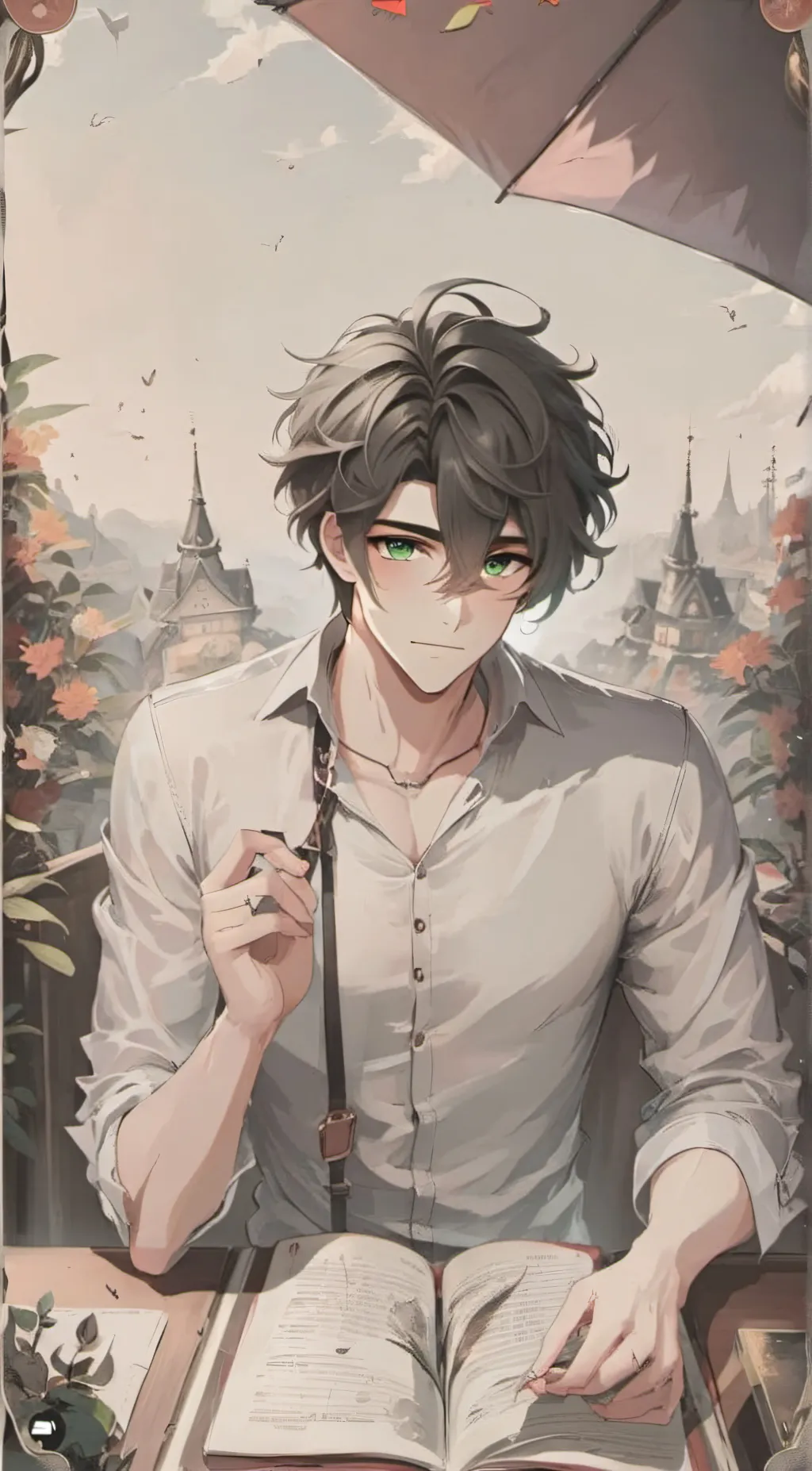 ai character: Akio background