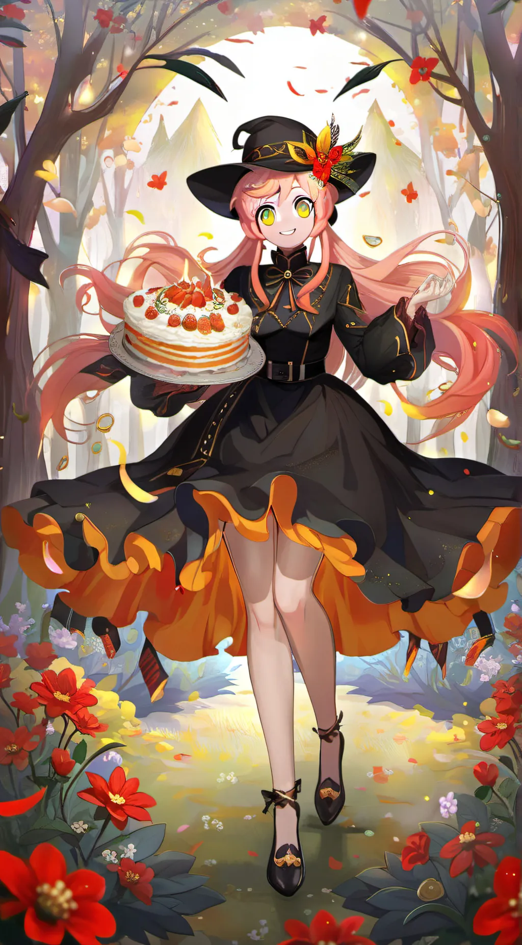 ai character: Mommy long legs  background